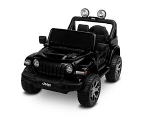 Vienvietīgs bērnu elektromobilis Toyz Jeep Rubicon, melns cena un informācija | Bērnu elektroauto | 220.lv