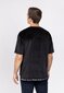 Unisex T-krekls no samta, melns cena un informācija | Vīriešu T-krekli | 220.lv