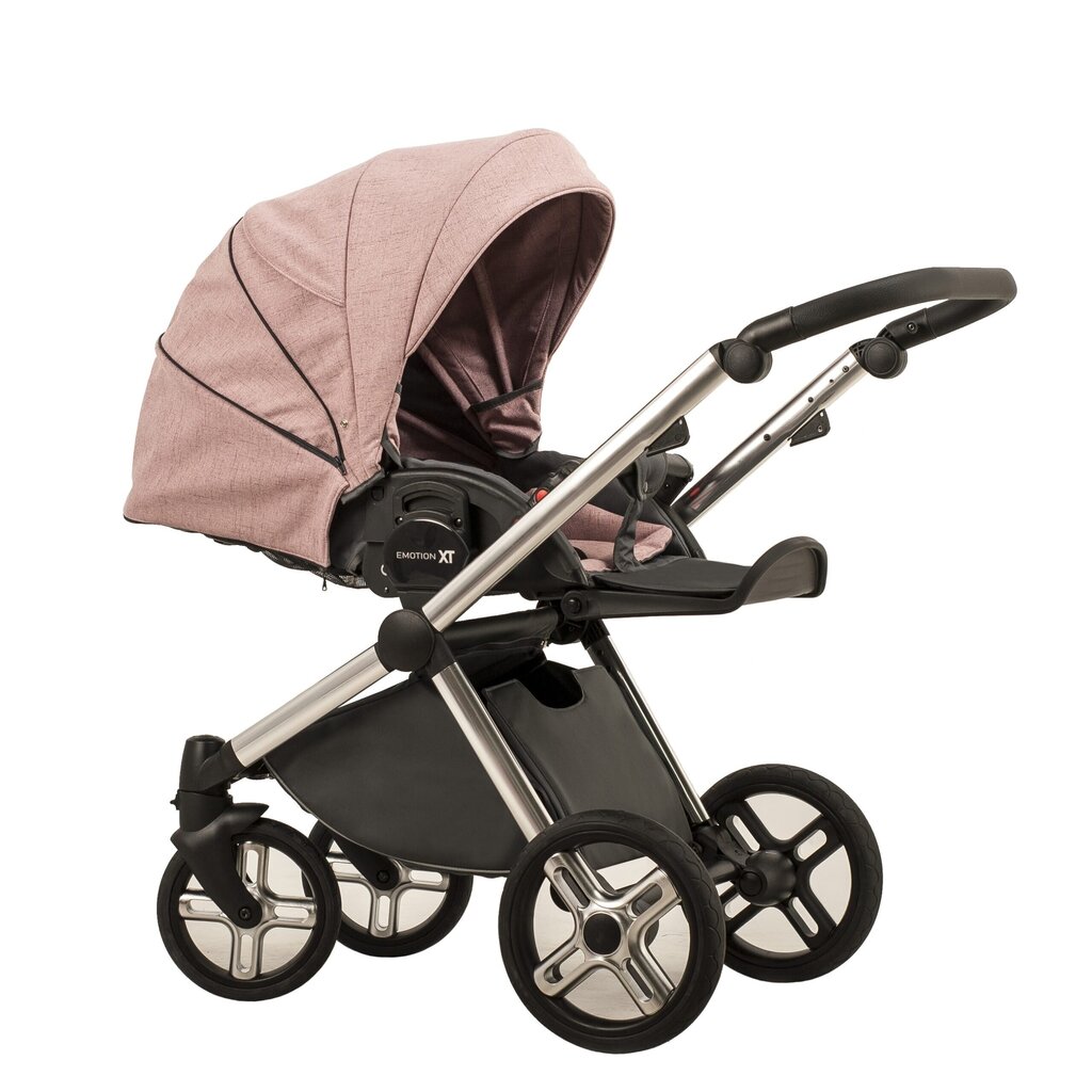 Universālie rati Lonex Emotion XT08 3in1, Pink cena un informācija | Bērnu rati | 220.lv