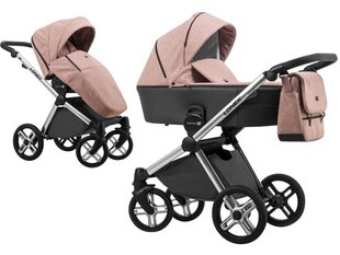 Universālie rati Lonex Emotion XT08 2in1, Pink cena un informācija | Bērnu rati | 220.lv