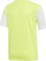 Futbola krekls Adidas ESTRO 19 JSY, dzeltens, 164cm cena un informācija | Futbola formas un citas preces | 220.lv