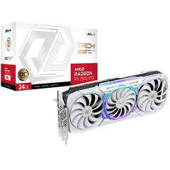 ASRock AMD Radeon RX 7900 XTX Taichi White OC 24GB GDDR6 (RX7900XTX TCW 24GO) cena un informācija | Videokartes (GPU) | 220.lv