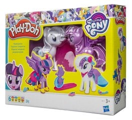 PlayDoh My Little Pony Stilīgs ponijs Twilight Rarity cena un informācija | Attīstošās rotaļlietas | 220.lv