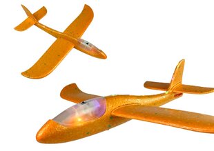 Liela polistirola lidmašīna, oranža cena un informācija | Attīstošās rotaļlietas | 220.lv