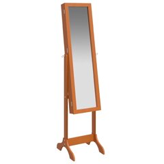 vidaXL grīdas spogulis, 34x37x146 cm cena un informācija | Spoguļi | 220.lv