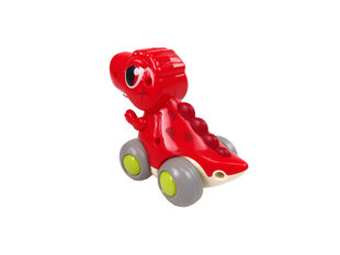 Динозавр на колесах, красный цена и информация | Развивающие игрушки | 220.lv