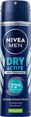 Sausais dezodorants vīriešiem, "Nivea Men Dry Impact 72h", 150 ml cena un informācija | Dezodoranti | 220.lv