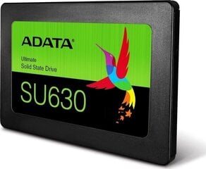 Adata Ultimate SU630 1.92ТБ 2.5" цена и информация | Внутренние жёсткие диски (HDD, SSD, Hybrid) | 220.lv