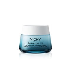 VICHY Mineral 89 72H Moisture Boosting light krēms normālai ādai 50ml cena un informācija | Sejas krēmi | 220.lv