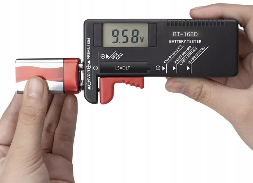 Baterijas mērītājs Bigstren cena un informācija | Rokas instrumenti | 220.lv