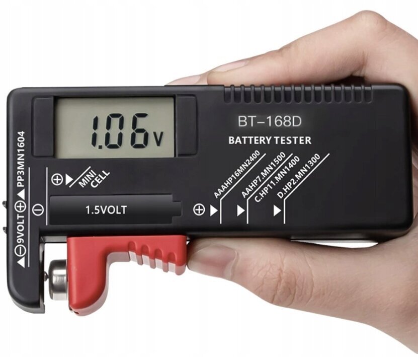 Baterijas mērītājs Bigstren cena un informācija | Rokas instrumenti | 220.lv