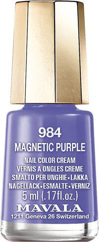 Nagu laka Mavala nagu laka, N.984 Magnetic Purple, 5 ml цена и информация | Nagu lakas, stiprinātāji | 220.lv