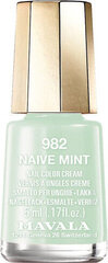 Nagu laka Mavala Nail Polish, N.982 Naive Mint, 5 ml cena un informācija | Nagu lakas, stiprinātāji | 220.lv