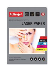 Activejet AP4-160G100L fotopapīrs lāzerprinteriem; A4; 100 gab cena un informācija | Piederumi printerim | 220.lv