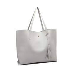 Женская сумка Lucy Grey, светло-серая цена и информация | Куинн | 220.lv