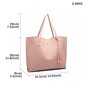 Sieviešu soma Lucy Peach, rozā cena un informācija | Sieviešu somas | 220.lv