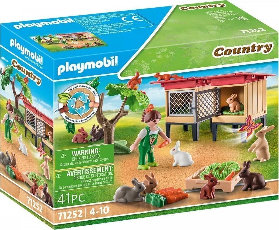 71252 PLAYMOBIL® Country, trušu ferma цена и информация | Konstruktori | 220.lv