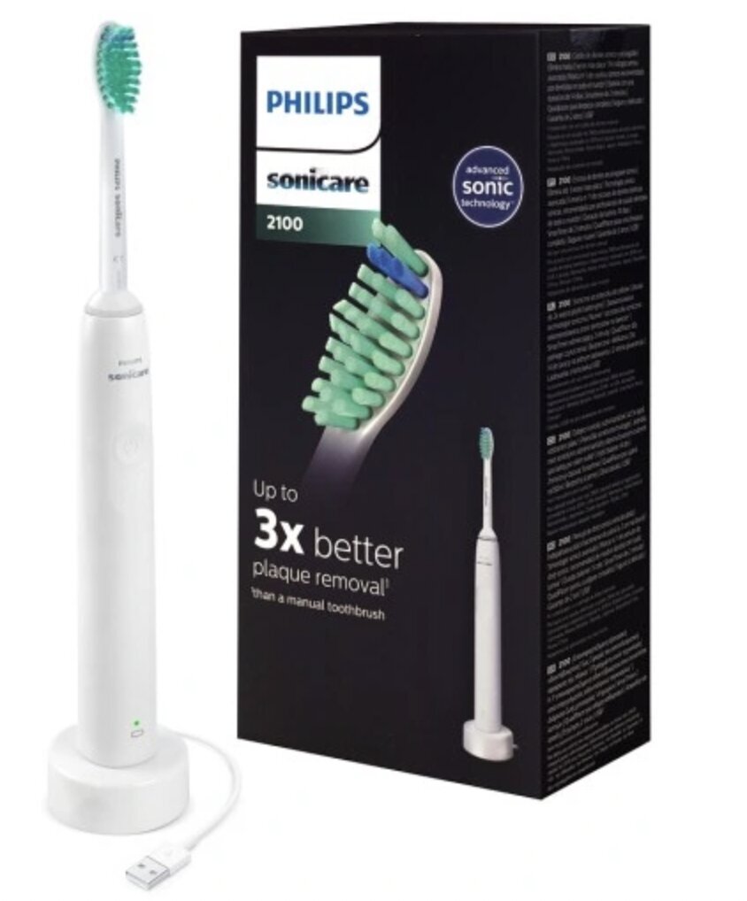 Elektriskā zobu birste Philips HX3651/13, balta cena un informācija | Elektriskās zobu birstes | 220.lv
