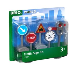 Аксессуары Brio Traffic Signs Дорожный знак цена и информация | Игрушки для мальчиков | 220.lv