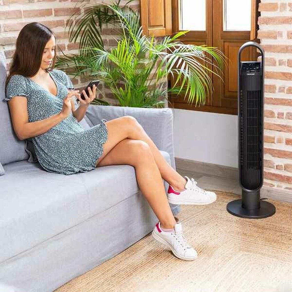 Torņa ventilators Cecotec EnergySilence 9190 SkyLine Ionic 60W Melns цена и информация | Ventilatori | 220.lv