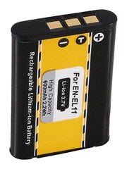 Аккумулятор для цифровой фотокамеры, совместимый с NIKON EN-El11 цена и информация | Аккумуляторы для фотокамер | 220.lv