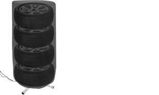 Подставка для шин и дисков + черный чехол цена и информация | Авто принадлежности | 220.lv