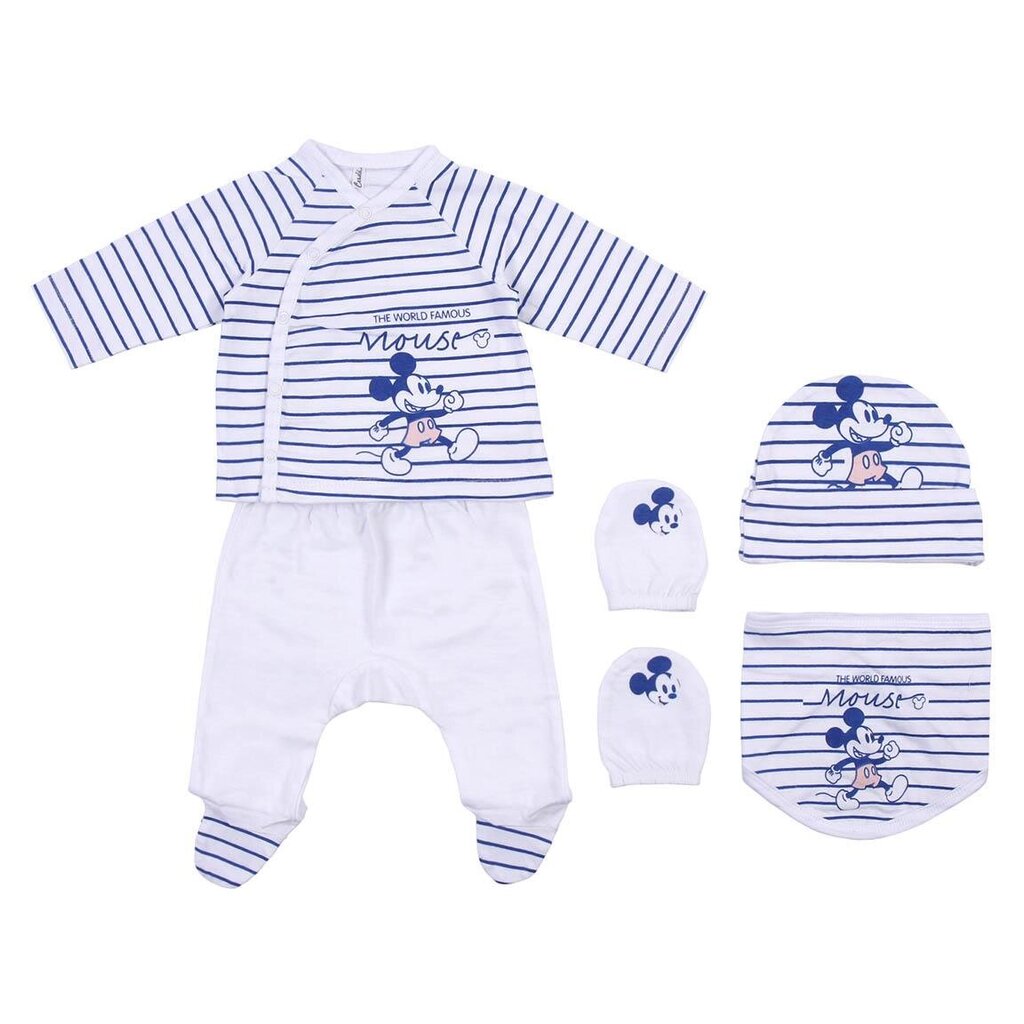 Drēbju komplekts Mickey Mouse (1 mēnesis) цена и информация | Apģērbu komplekti jaundzimušajiem | 220.lv