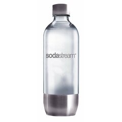 Бутылка sodastream 1041190490, металл, 1 л, PET цена и информация | Бутылки для воды | 220.lv