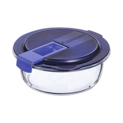 Hermētiska Pusdienu Kastīte Luminarc Easy Box Daudzkrāsains Stikls (670 ml) cena un informācija | Trauki pārtikas uzglabāšanai | 220.lv