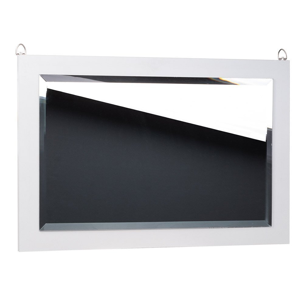 Grima galdiņš ar spoguli un tabureti ALVA WHITE cena un informācija | Kosmētikas galdiņi | 220.lv