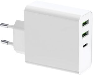 Platinet lādētājs USB/USB-C 65W cena un informācija | Lādētāji un adapteri | 220.lv