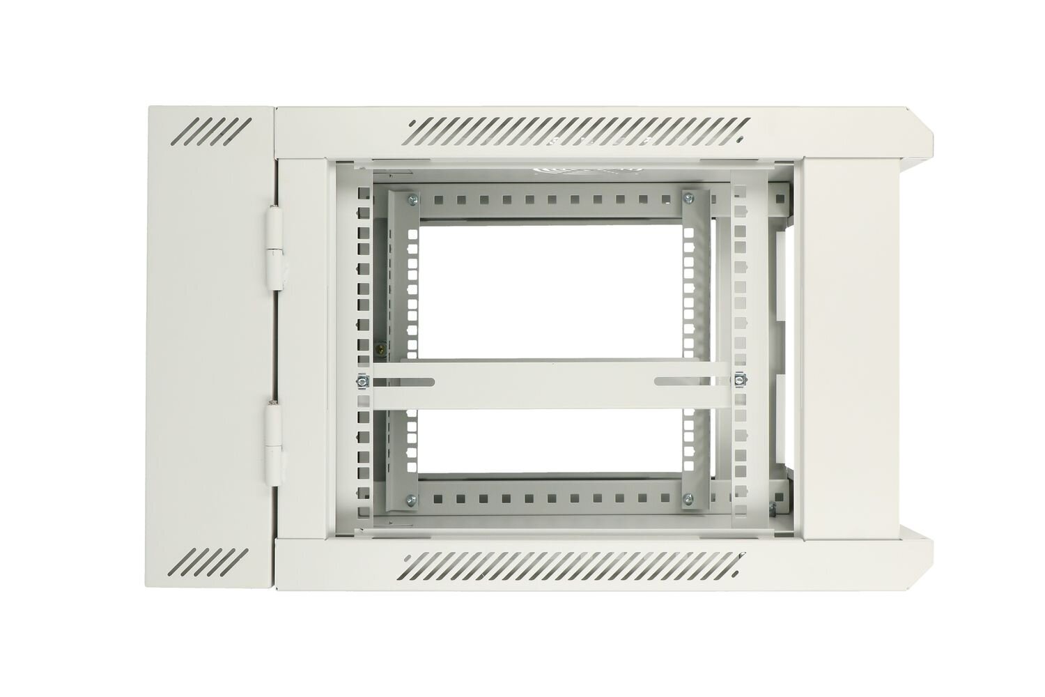 Extralink 6U 600x600 AZH Pelēks | Rackmount skapis | piestiprināms pie sienas cena un informācija | Serveri | 220.lv