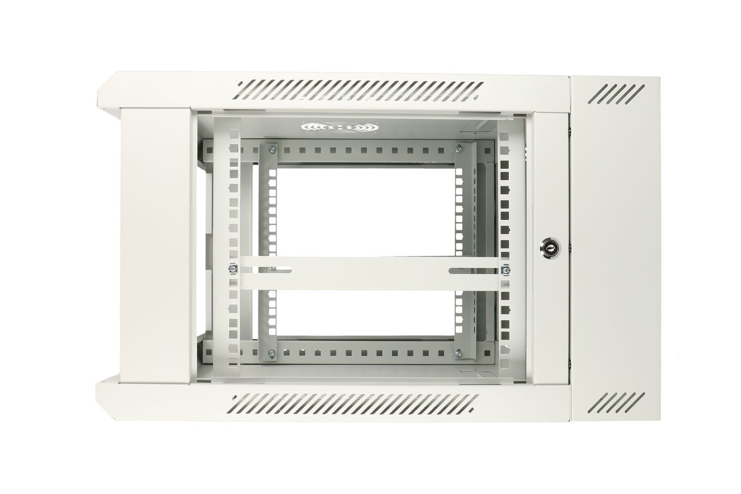 Extralink 6U 600x600 AZH Pelēks | Rackmount skapis | piestiprināms pie sienas cena un informācija | Serveri | 220.lv