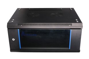 Extralink 4U 600x450 Черный | Шкаф для монтажа в стойку | Настенный цена и информация | Серверы | 220.lv