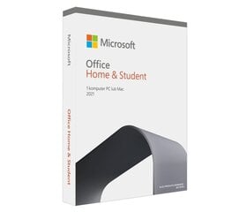 Microsoft Office для дома и учебы 2021 1 лицензия (ы) - польская цена и информация | Приложения | 220.lv