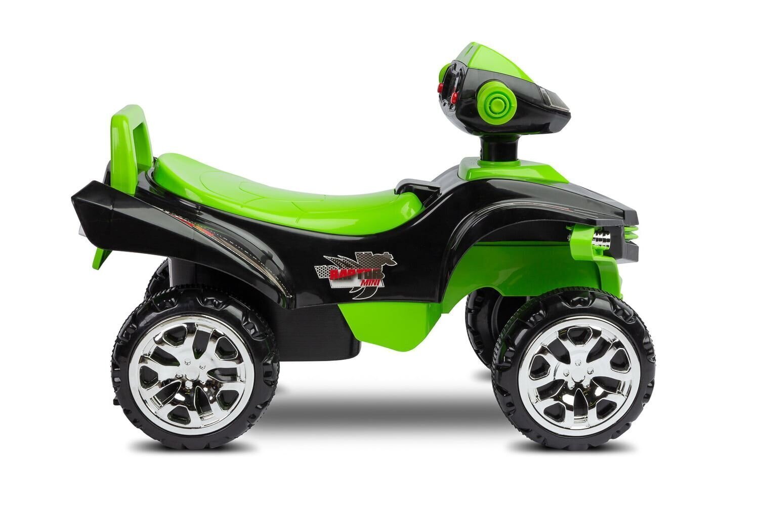 Stumjamā mašīna Toyz MiniRaptor Green цена и информация | Rotaļlietas zīdaiņiem | 220.lv