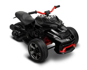 Vienvietīgs bērnu elektromobilis Toyz Trice, melns cena un informācija | Bērnu elektroauto | 220.lv
