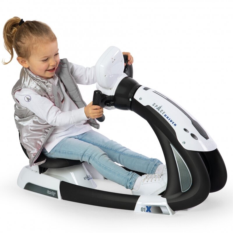 Bērnu braukšanas simulators Smoby, balts cena un informācija | Attīstošās rotaļlietas | 220.lv