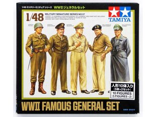 Tamiya - WWII Famous General Set, 1/48, 32557 konstruktors cena un informācija | Konstruktori | 220.lv