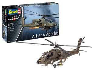 Конструктор-модель Revell - AH-64A Apache, 1/72, 03824 цена и информация | Конструкторы и кубики | 220.lv