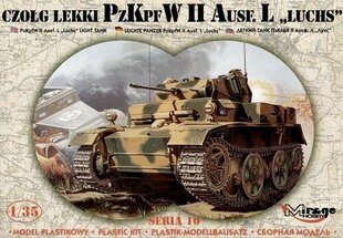 Танк PzKpfw. II Ausf L LUCHS в сборе цена и информация | Конструкторы и кубики | 220.lv