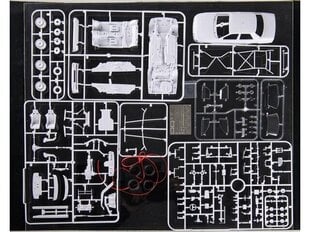 DM Modelkits - Ford Sierra Cosworth 4×4 Gr. A Rally Monte Carlo 1991, 1/24, DMK001 цена и информация | Конструкторы и кубики | 220.lv