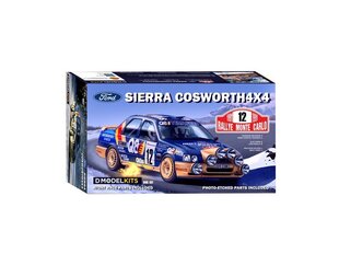 DM Modelkits - Ford Sierra Cosworth 4×4 Gr. A Rally Monte Carlo 1991, 1/24, DMK001 цена и информация | Конструкторы и кубики | 220.lv