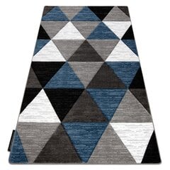 Ковер ALTER Rino трикутники синий цена и информация | Ковры | 220.lv