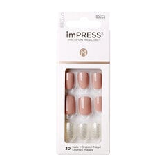 Pašlīmējošie nagi IMPRESS Nails One More Chance 30 gab. цена и информация | Средства для маникюра и педикюра | 220.lv