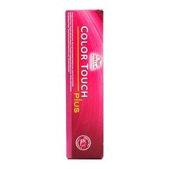 Noturīga Krāsa Color Touch Wella Plus Nº 77/03 (60 ml) cena un informācija | Matu krāsas | 220.lv