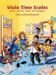 Viola Time Scales: Pieces, puzzles, scales, and arpeggios Revised edition cena un informācija | Mākslas grāmatas | 220.lv