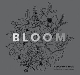 Bloom (Mini): Pocket-Sized 5-Minute Coloring Pages цена и информация | Книги о питании и здоровом образе жизни | 220.lv