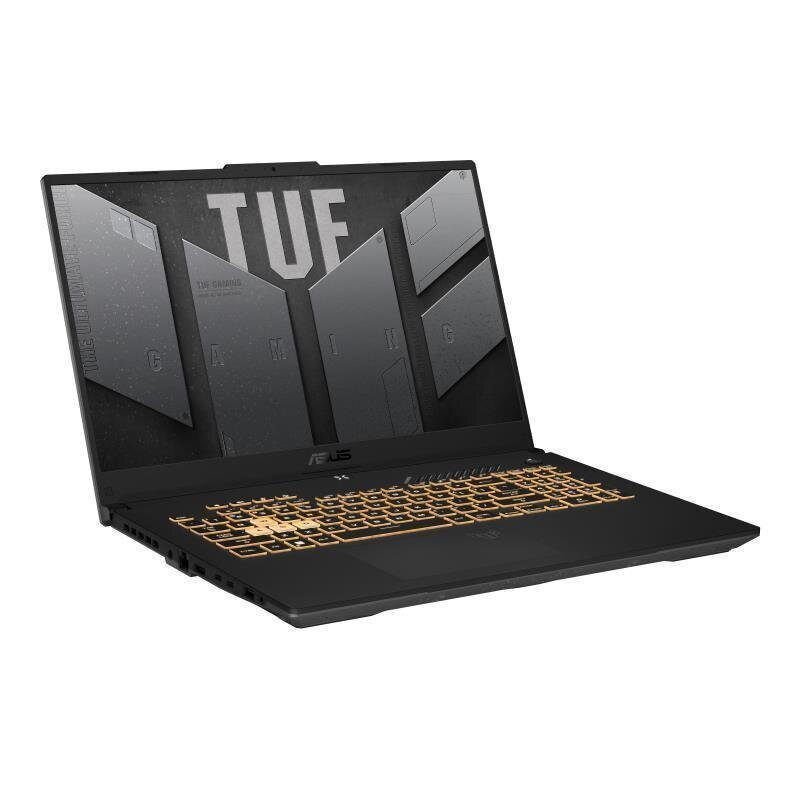 Notebook|ASUS|TUF|FX707ZC4-HX005W|CPU i5-12500H|2500 MHz|17.3&quot;|1920x1080|RAM 16GB|DDR4|4800 MHz|SSD 512GB|NVIDIA GeForce RTX 3050|4GB|ENG|Windows 11 Home|Grey|2.6 kg|90NR0GX2-M00080 Portatīvais dators cena un informācija | Portatīvie datori | 220.lv