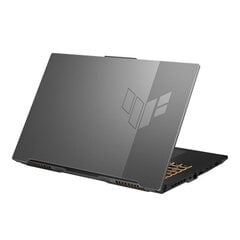 Notebook|ASUS|TUF|FX707ZC4-HX005W|CPU i5-12500H|2500 MHz|17.3&quot;|1920x1080|RAM 16GB|DDR4|4800 MHz|SSD 512GB|NVIDIA GeForce RTX 3050|4GB|ENG|Windows 11 Home|Grey|2.6 kg|90NR0GX2-M00080 Portatīvais dators цена и информация | Ноутбуки | 220.lv